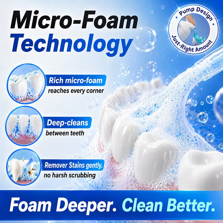 Niacinamide Foaming Toothpaste 8X
