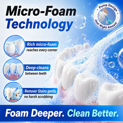 Niacinamide Foaming Toothpaste 8X
