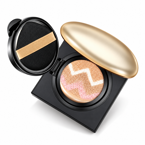 Air Cushion Foundation Compact – Lightweight Buildable Base Makeup for a Smooth Natural-Looking Finish