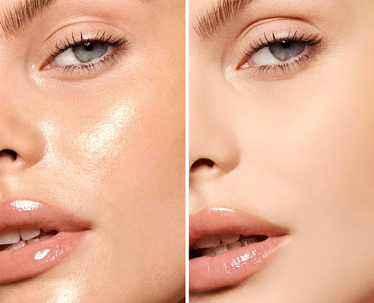 Lightweight Setting Powder Compact for Smooth Matte Finish